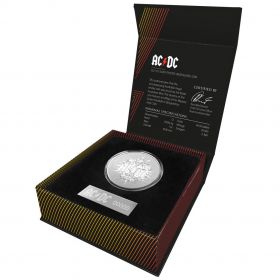 (2021) Austrálie AC / DC - 1 $ (1 oz.) stříbrní mince v krabičce