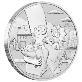 (2021) Tuvalu - 1 $ (1 Oz - Ag) mince - MARGE & MAGGIE™ Simpsonovi