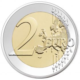 (2020) Francie - 2 Euro - Merci - lékařský výzkum (mincovní karta)