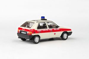 Abrex (1988) model Škoda Favorit 136L - OÚNZ Praha 1, červený kříž