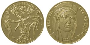 České zlaté a stříbrné mince,  medaile