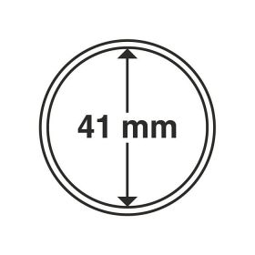 GRIPS 41 mm - kulaté kapsle na mince 100 ks
