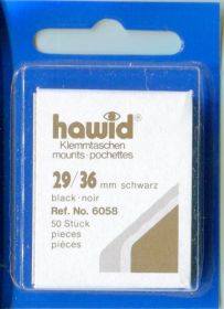 HAWID přířezy 29x36 mm, černé, bal. 50 ks (Nr. 6058)