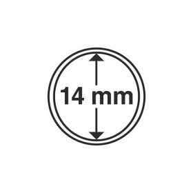 GRIPS 14 mm - kulaté kapsle na mince 10 ks