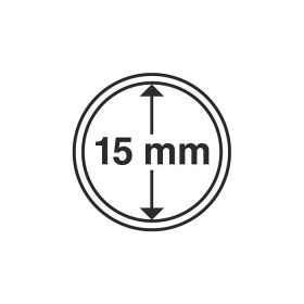 GRIPS 15 mm - kulaté kapsle na mince 10 ks