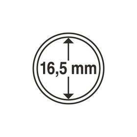 GRIPS 16,5 mm - kulaté kapsle na mince 10 ks