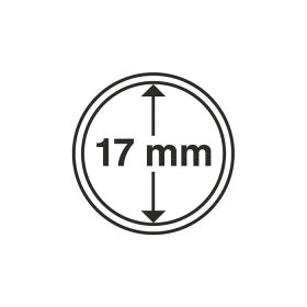 GRIPS 17 mm - kulaté kapsle na mince 10 ks