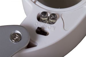 Detail LED diod s přepínačem