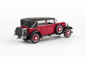 Abrex Škoda 860 (1932) - osobní vůz - veterán (1:43) tmavě červená
