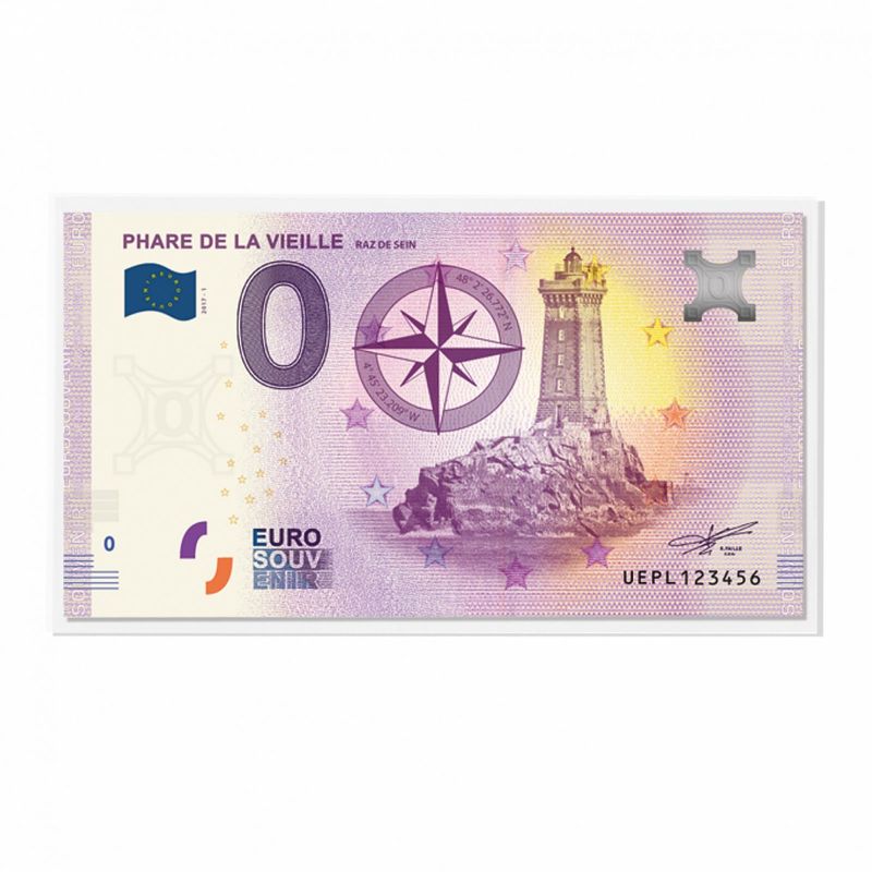 Folie na bankovky BASIC "€ suvenýr" (140 x 80 mm), 50 ks