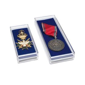 Kapsle na medaile S (98 x 44 mm), modrá, (bal. 5 ks)