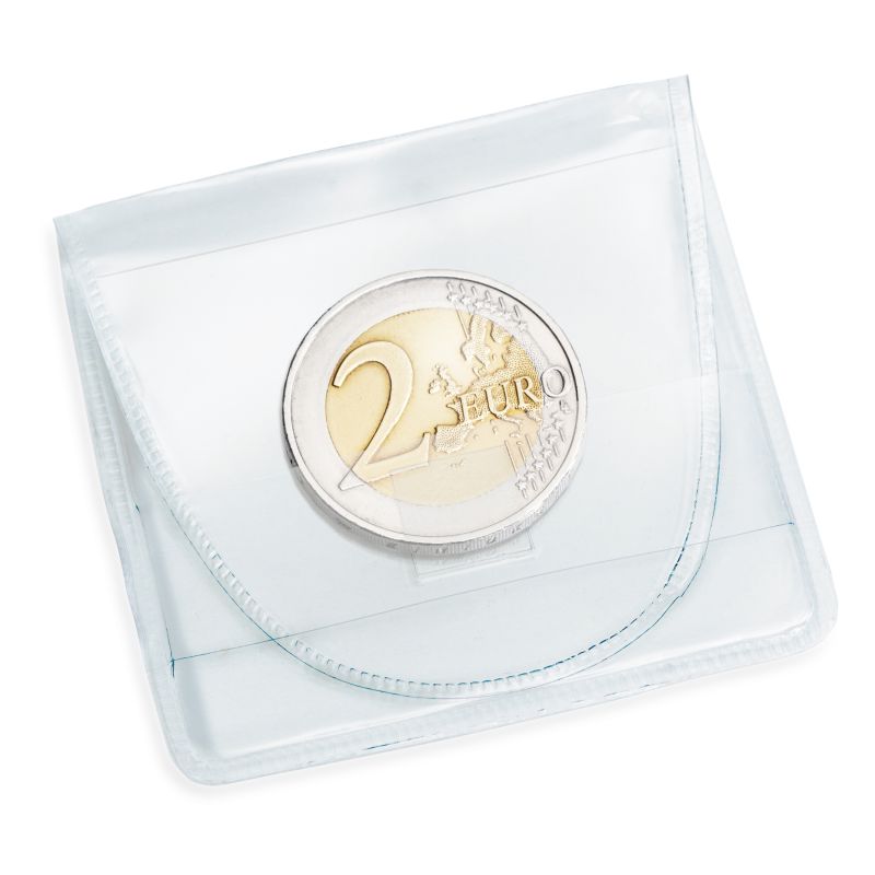 Kapsy na mince 50x50 mm (balení 100 ks)