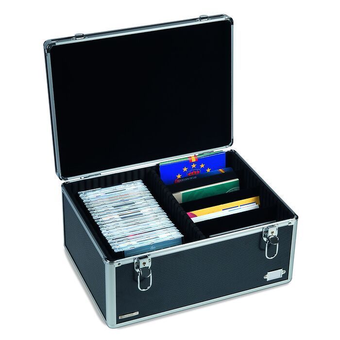 Kufr CARGO MULTI XL černý - na mincovní sady, pohlednice