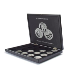 Chinese Panda silver 1 oz - kazeta na 20 ks mincí