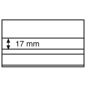 Volná karta - 148 x 85 mm, 2 řádky PVC s přebalem - 100 ks v balení