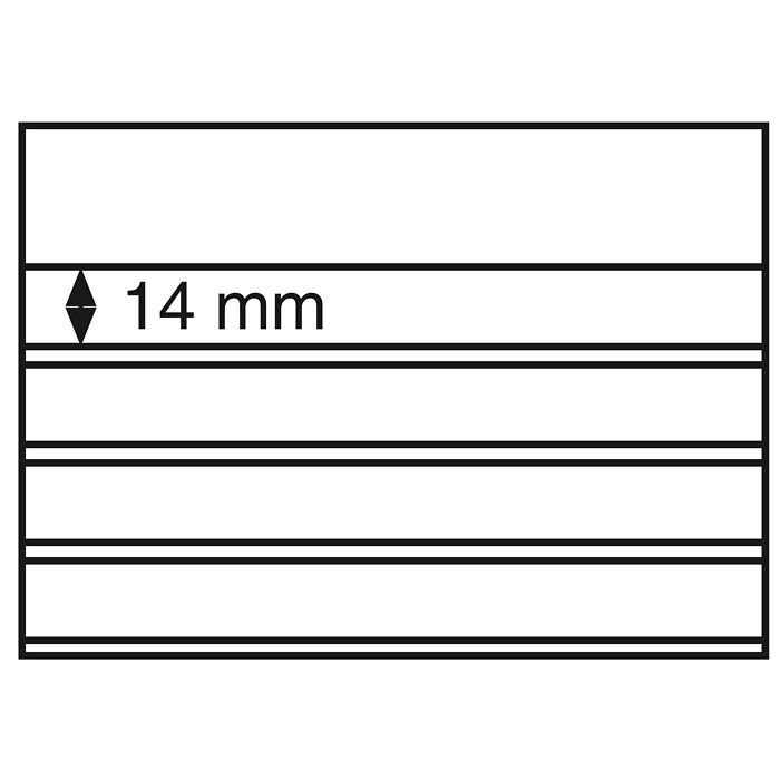 Výmětová karta VK 4 - 158x113 mm, 4 řádky s přebalem - 100 ks v balení