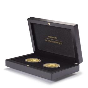 Britannia zlaté mince 2023 (1 oz.) - kazeta na 2 ks mincí