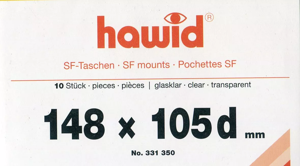 Hawid blok 148 x 105 mm (d) - balení 10 ks