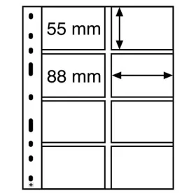 OPTIMA 3C listy - průhledné (bal. 10 ks)