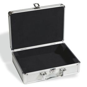 Mincovní kufřík CARGO S bez plat - stříbrný
