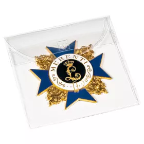 Ochranná kapsa na medaile a vyznamenání do 90 mm (bal. 50 ks)