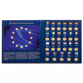 PRESSO album na 2€ mince 23 ks „30 let vlajky EU“