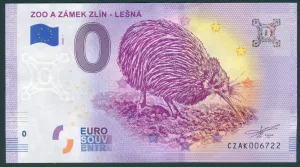 (2020-1) Česko - ZOO a zámek Zlín - Lešná - € 0,- pamětní suvenýr