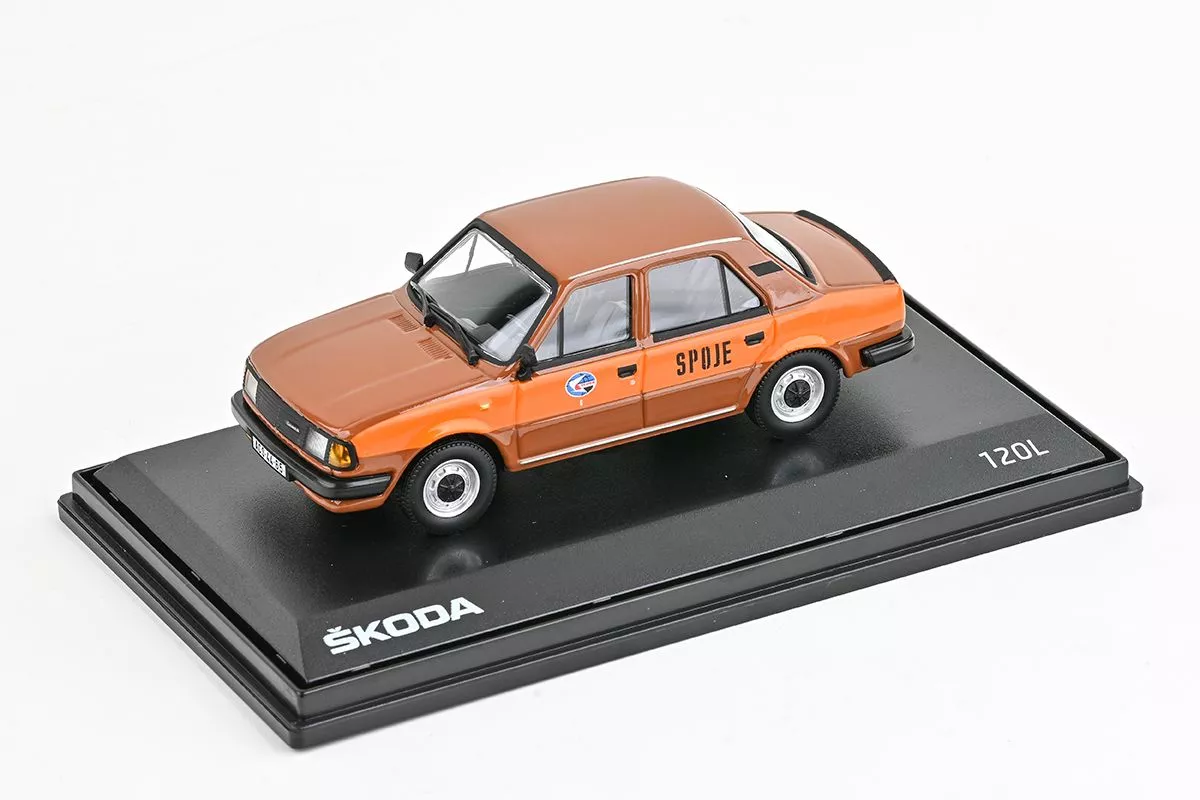 Abrex model Škoda 120L (1982) - Spoje (1:43)