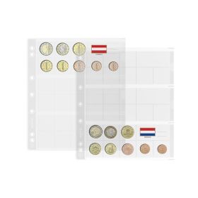 NUMIS listy EURO - na 3 €uro sady - bal. 5 ks