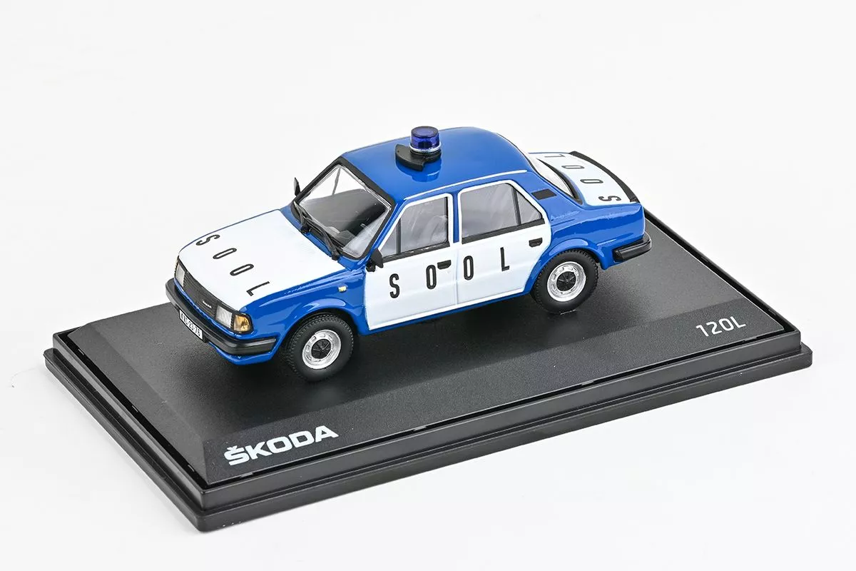 Abrex model Škoda 120L (1982) - SOOL (1:43)