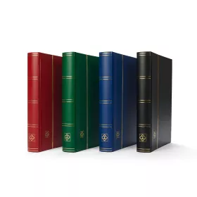 Leuchtturm zásobník na známky BASIC - A4, 64 stran, černé listy