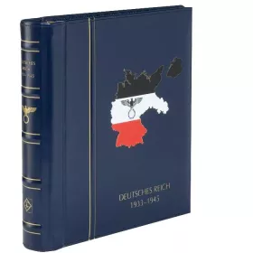 Pákové desky na listy + kazeta s potiskem: DEUTSCHES REICH 1933-1945