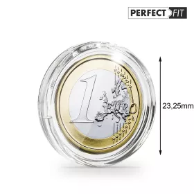 ULTRA Perfect Fit - 1 euro - kulaté bublinky na mince (bal. 10 ks) ULTRA Perfect Fit - 1 euro - kulaté bublinky (bal. 10 ks)