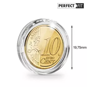 ULTRA Perfect Fit - 10 euro cent - kulaté bublinky na mince (bal. 10 ks) ULTRA Perfect Fit - 10 euro cent - kulaté bublinky (bal. 10 ks)