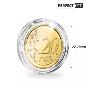 ULTRA Perfect Fit - 20 euro cent - kulaté bublinky na mince (bal. 10 ks) ULTRA Perfect Fit - 20 euro cent - kulaté bublinky (bal. 10 ks)