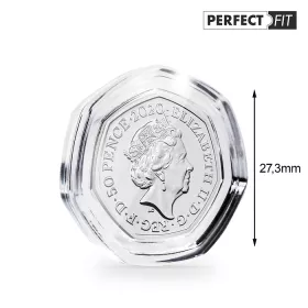 ULTRA Perfect Fit -  50 p mince - tvarované kapsle (bal. 10 ks) ULTRA Perfect Fit - 50 p mince - tvarované kapsle (bal. 10 ks)